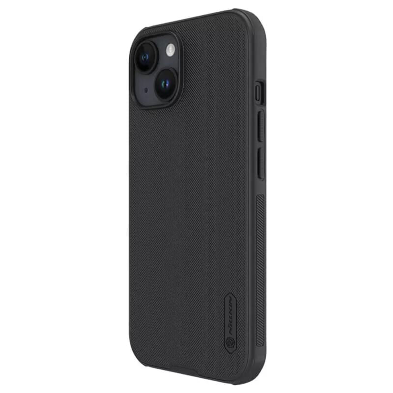 Husa iPhone 15 Nillkin Super Frosted Shield, negru