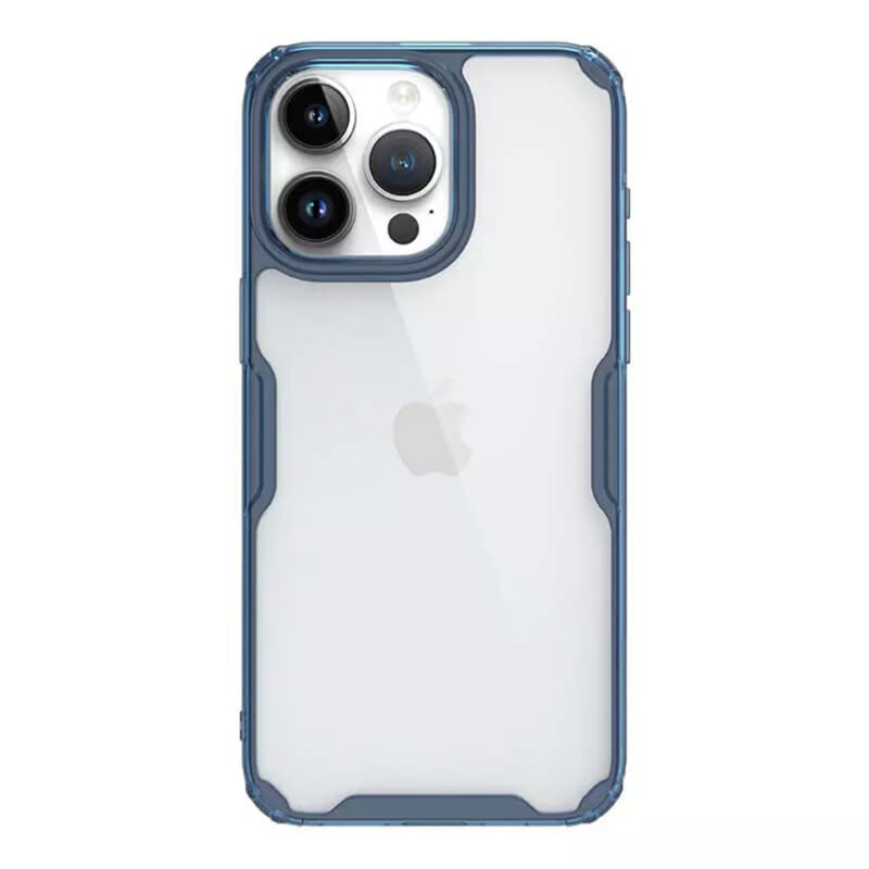Husa iPhone 15 Pro Nillkin Nature, albastru