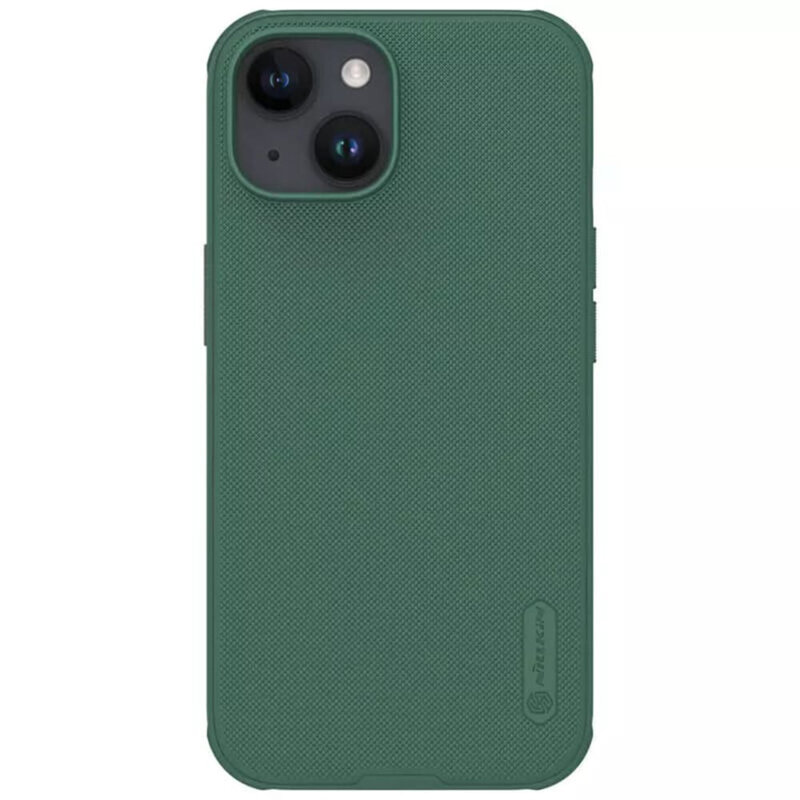 Husa iPhone 15 Plus Nillkin Super Frosted Shield, verde