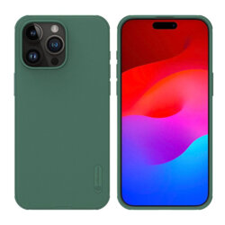 Husa iPhone 15 Pro Max Nillkin Super Frosted Shield Pro, verde