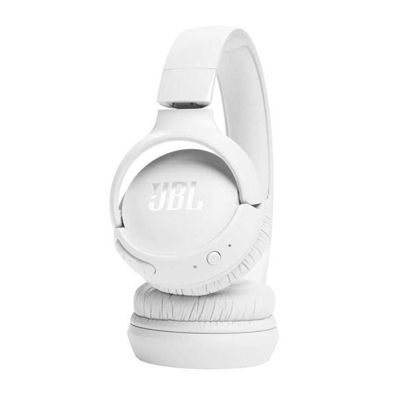 Casti cu microfon wireless, Bluetooth JBL Tune 520, alb