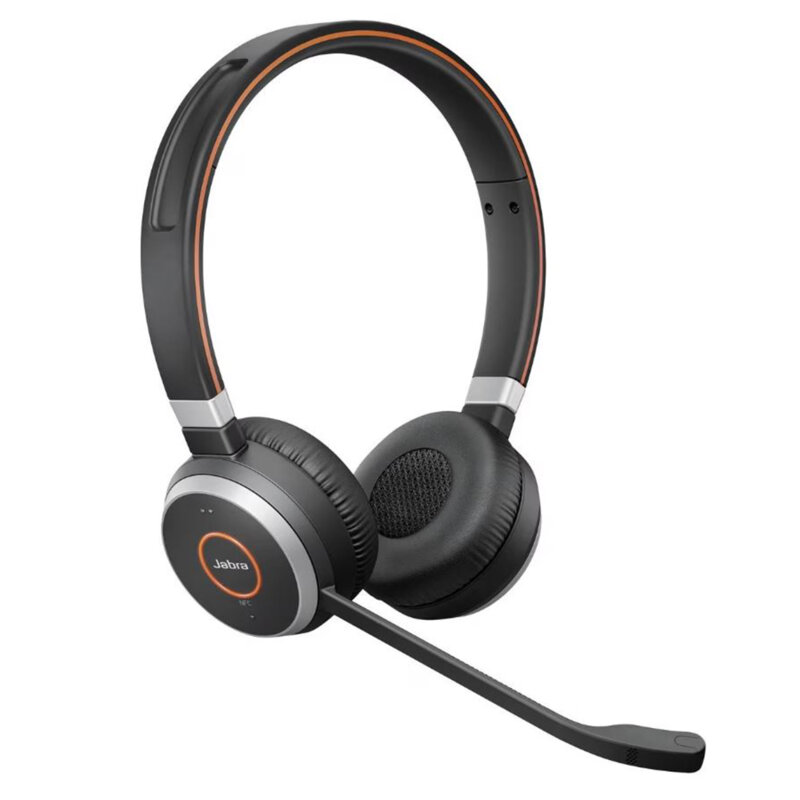 Casti audio cu microfon wireless Jabra Evolve 65 SE, negru