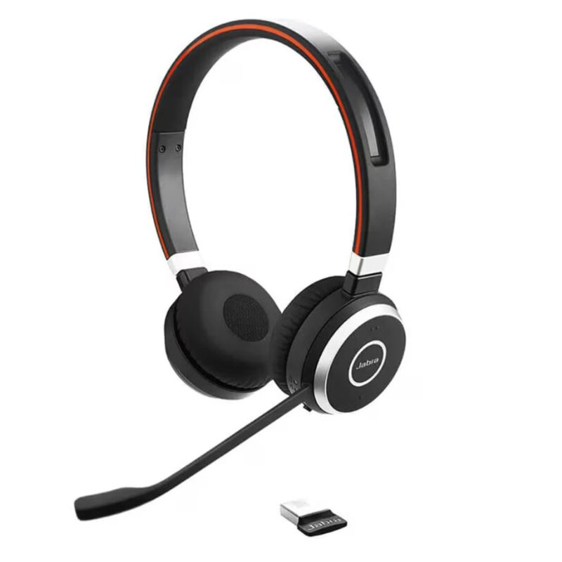 Casti audio cu microfon wireless Jabra Evolve 65 SE, negru