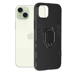 Husa iPhone 15 Plus Techsuit Silicone Shield, negru