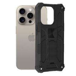 Husa iPhone 15 Pro Max Techsuit Blazor, negru