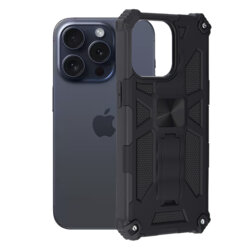 Husa iPhone 15 Pro Techsuit Blazor, negru