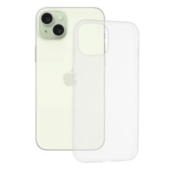 Husa iPhone 15 Plus Techsuit Clear Silicone, transparenta