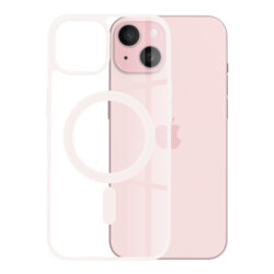 Husa iPhone 15 Techsuit MagSafe, roz