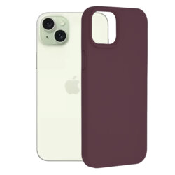 Husa iPhone 15 Plus Techsuit Soft Edge Silicone, violet