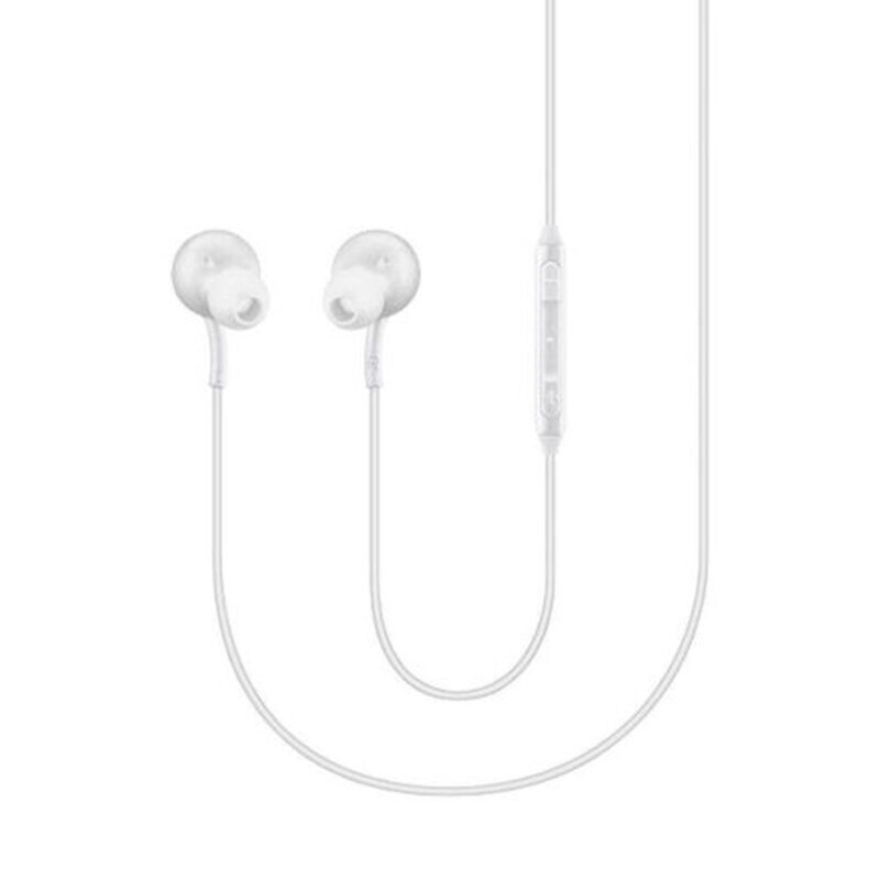 Casti in-ear originale Samsung AKG, microfon, Jack 3.5mm, alb, bulk, EO-IG955
