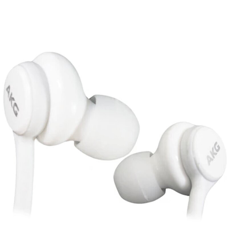 Casti in-ear originale Samsung AKG, microfon, Jack 3.5mm, alb, bulk, EO-IG955