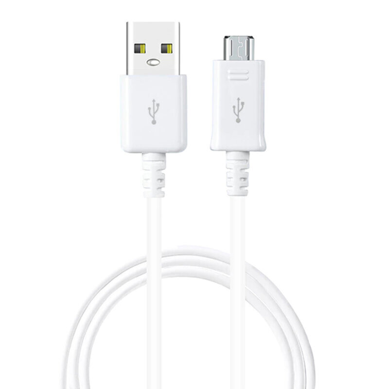 Cablu de date Samsung Micro-USB, 1m, alb, bulk, ECB-DU4AWE