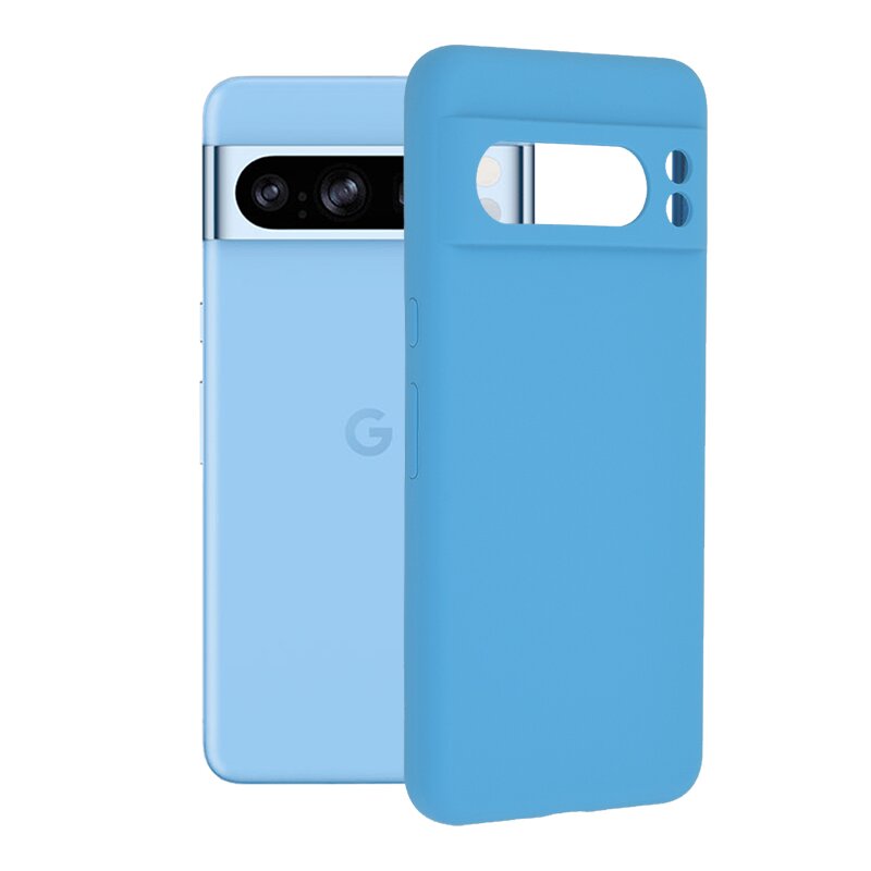Husa Google Pixel 8 Pro Techsuit Soft Edge Silicone, albastru