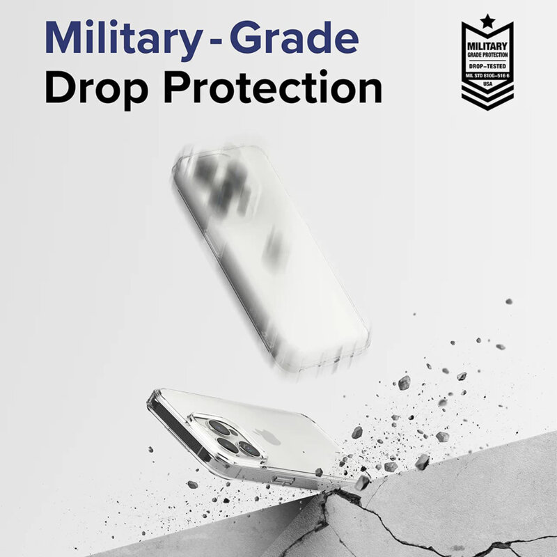 Husa iPhone 15 Pro Max Ringke Fusion, transparenta