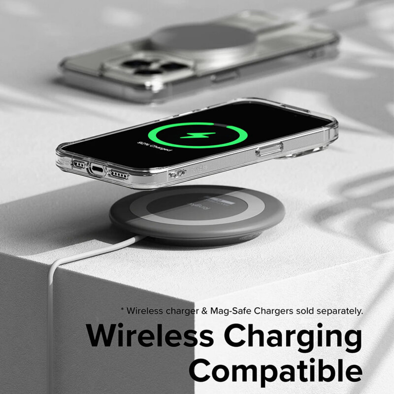 Husa iPhone 15 Pro Max Ringke Fusion, transparenta