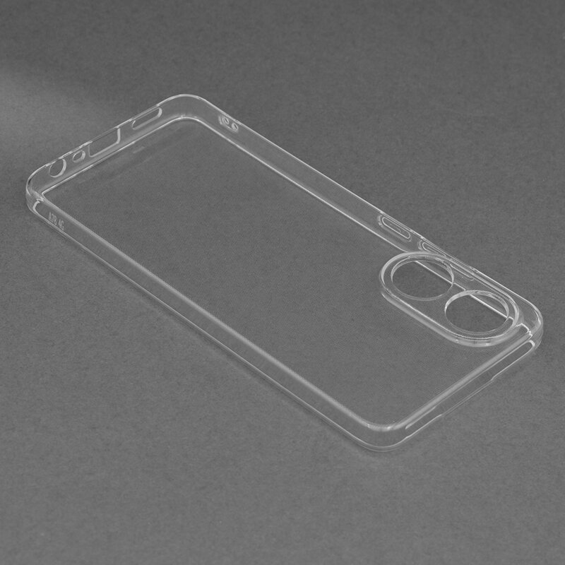 Husa Oppo A78 4G Techsuit Clear Silicone, transparenta