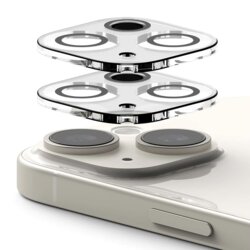 [Pachet 2x] Folie sticla camera iPhone 15 Plus Ringke Camera Protector, transparenta