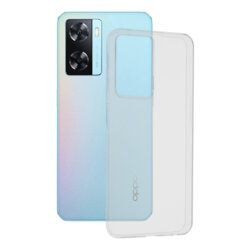Husa Oppo A57s Techsuit Clear Silicone, transparenta