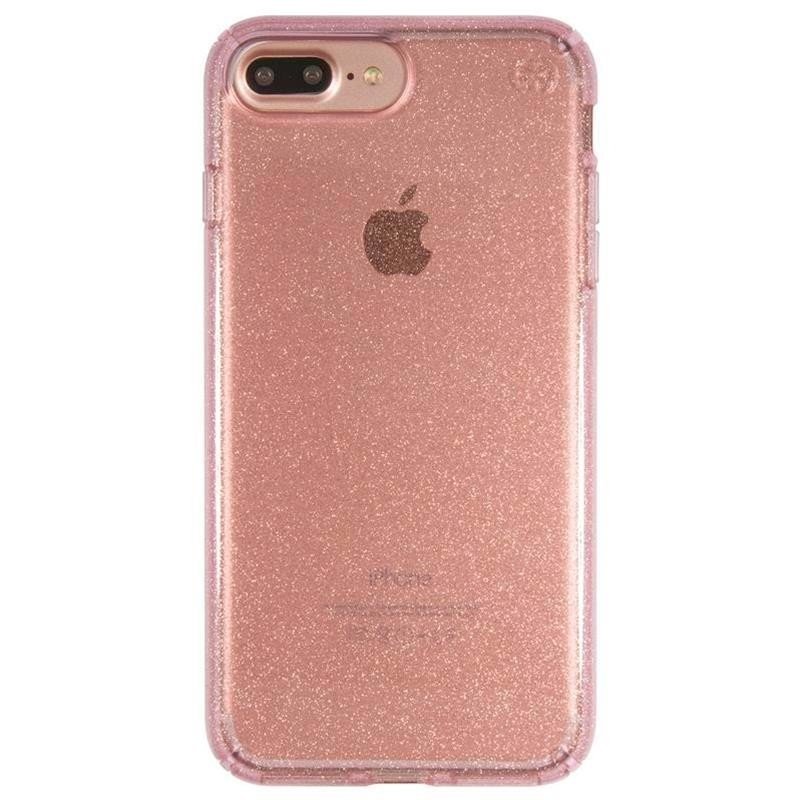 Husa Apple iPhone 8 Plus Speck Presidio Clear Glitter - Pink