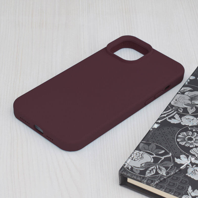 Husa iPhone 15 Plus Techsuit Soft Edge Silicone, violet