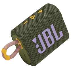 Boxa wireless portabila Bluetooth mica JBL GO3, IP67, verde