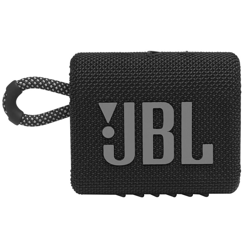Boxa wireless portabila Bluetooth mica JBL GO3, IP67, negru