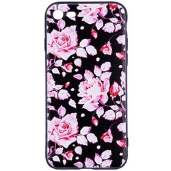 Husa iPhone 8 TPU - Pink Roses