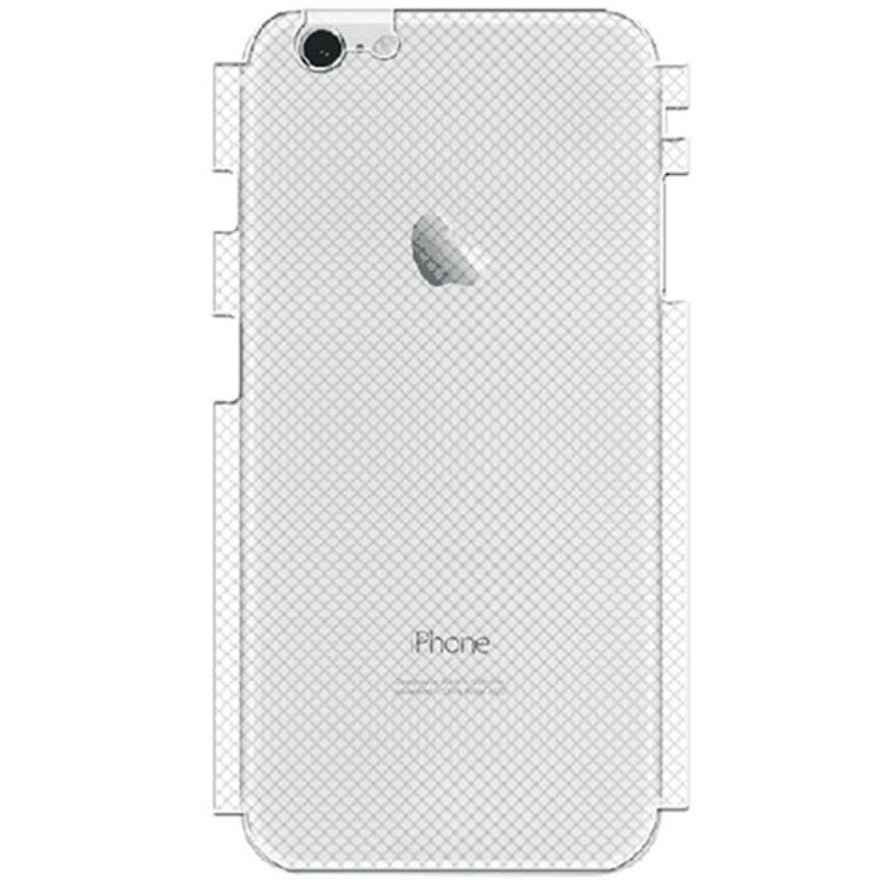 Folie Protectie Spate iPhone 8  - Carbon