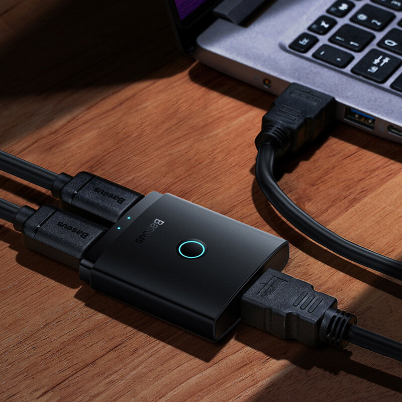 Adaptor HDMI Baseus, bidirectional, 4K@60Hz, B01331105111-00