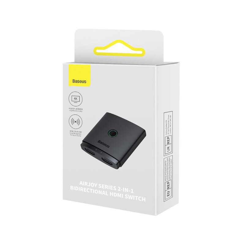 Adaptor HDMI Baseus, bidirectional, 4K@60Hz, B01331105111-00