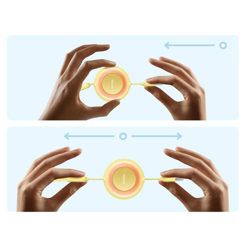 Cablu date retractabil Type-C, iPhone, Micro-USB Baseus, CAMJ010011