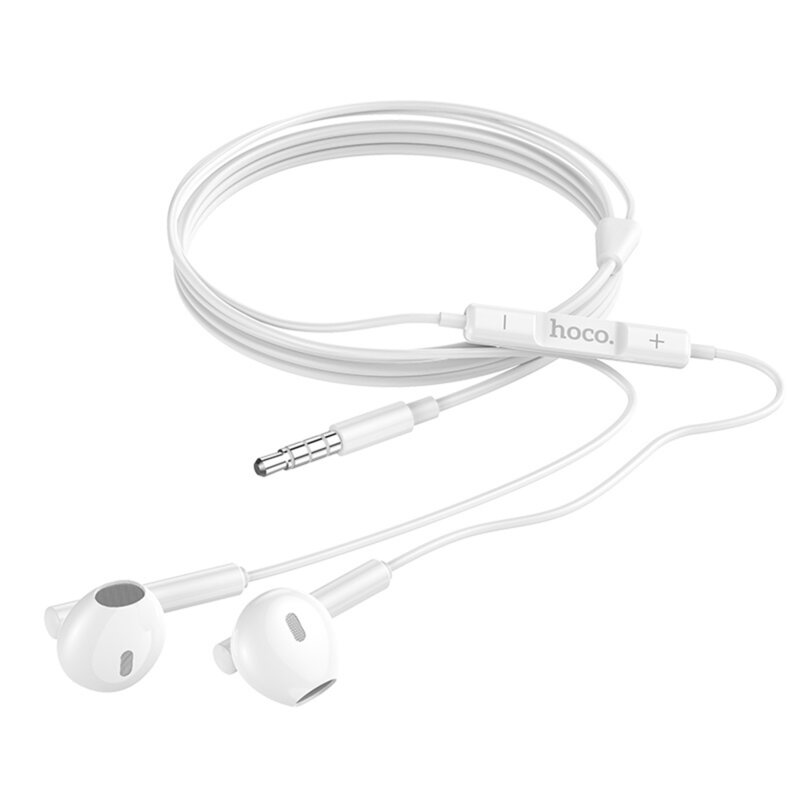 Casti Hi-Fi cu microfon si fir Jack 3.5mm Hoco M64, 1.2m, negru
