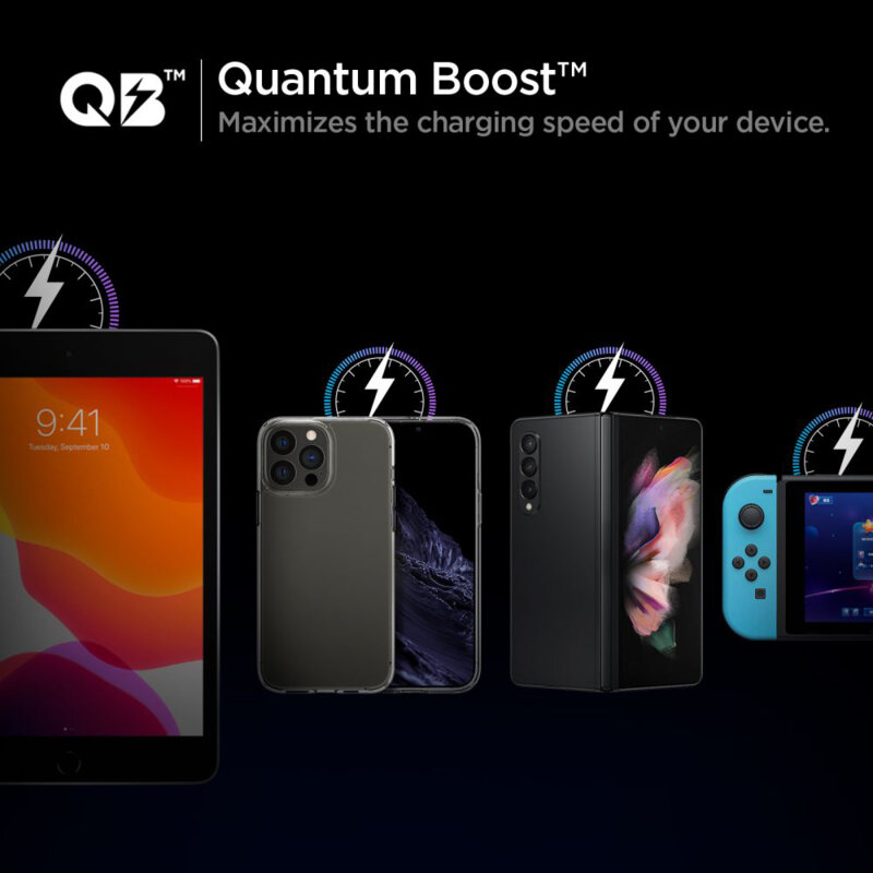 Incarcator priza tip C Spigen Arcstation, 27W, negru, PE2103