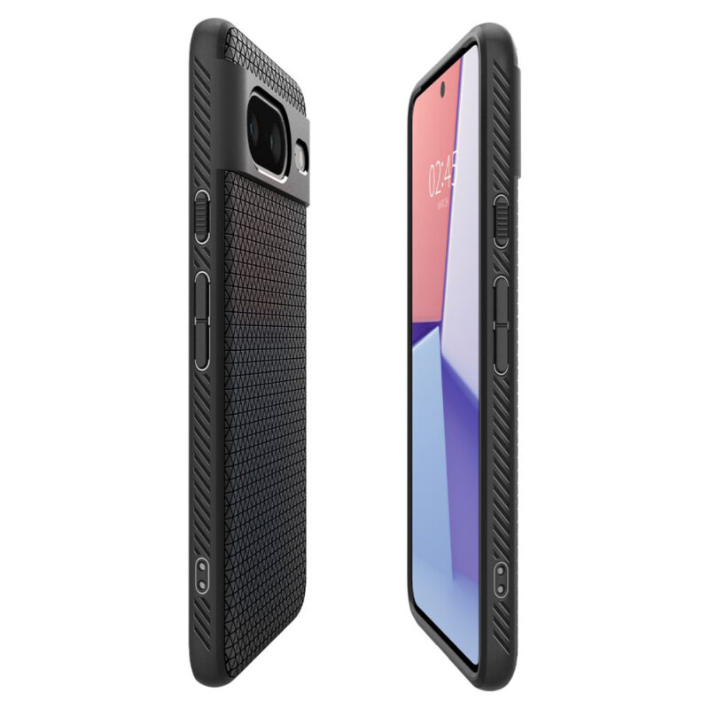 Husa Google Pixel 8 Spigen Liquid Air, negru