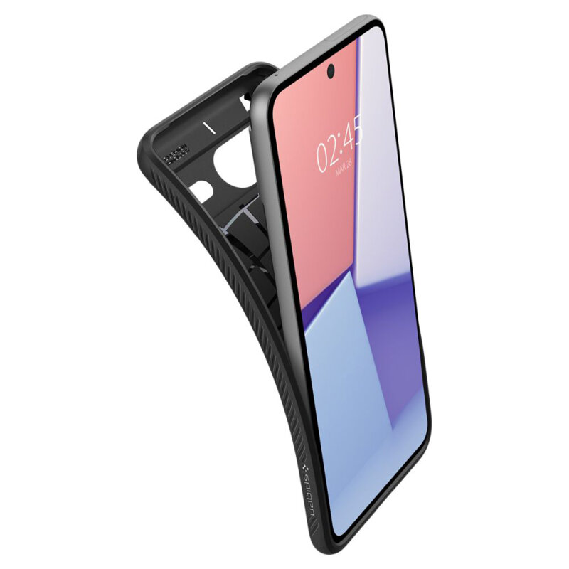 Husa Google Pixel 8 Spigen Liquid Air, negru