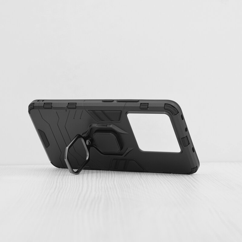 Husa Xiaomi 13T Techsuit Silicone Shield, negru
