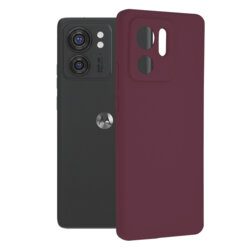 Husa Motorola Edge (2023) Techsuit Soft Edge Silicone, violet