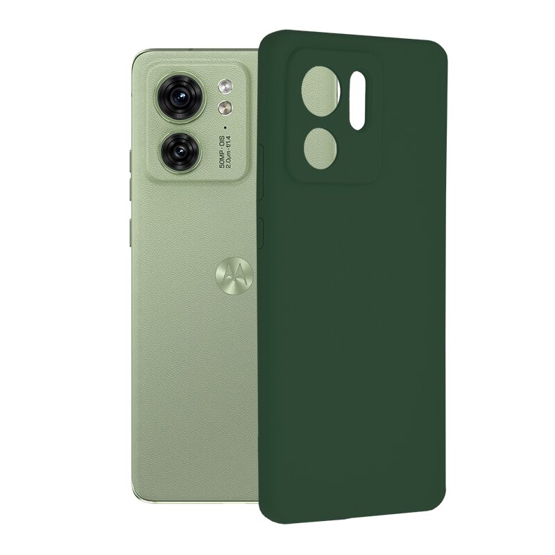 Husa Motorola Edge 40 Techsuit Soft Edge Silicone, verde