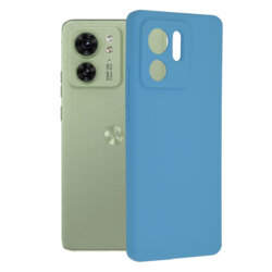 Husa Motorola Edge 40 Techsuit Soft Edge Silicone, albastru
