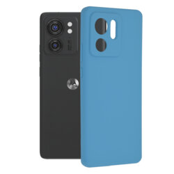 Husa Motorola Edge (2023) Techsuit Soft Edge Silicone, albastru