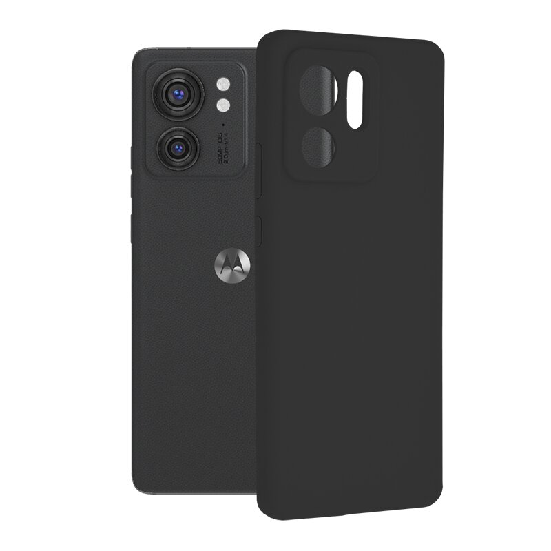 Husa Motorola Edge (2023) Techsuit Soft Edge Silicone, negru