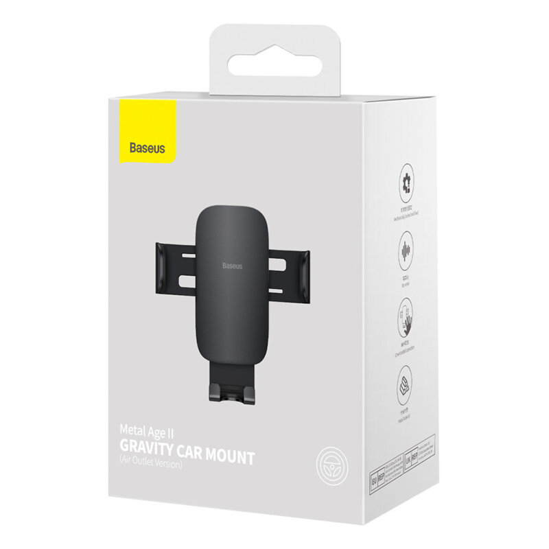 Suport telefon auto pentru grila ventilatie Baseus, SUJS000001