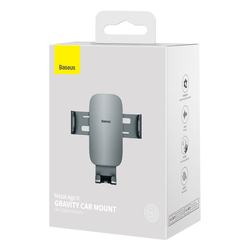 Suport telefon auto pentru grila ventilatie Baseus, SUJS000013