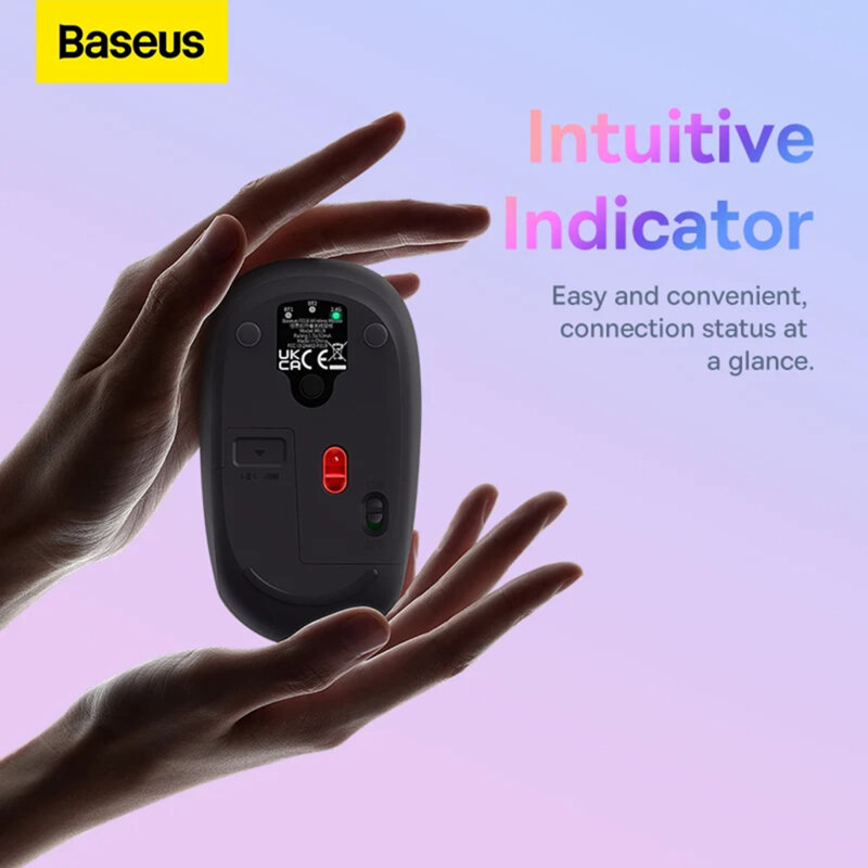 Mouse Bluetooth wireless Baseus F01B, 1600 DPI, B01055503413-00