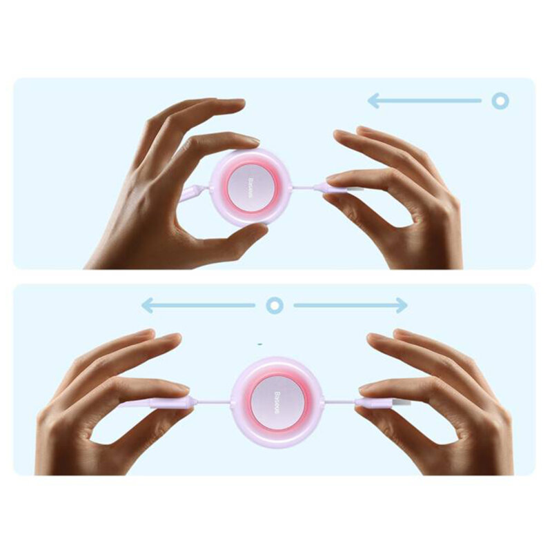 Cablu date retractabil Type-C, iPhone, Micro-USB Baseus, CAMJ010005