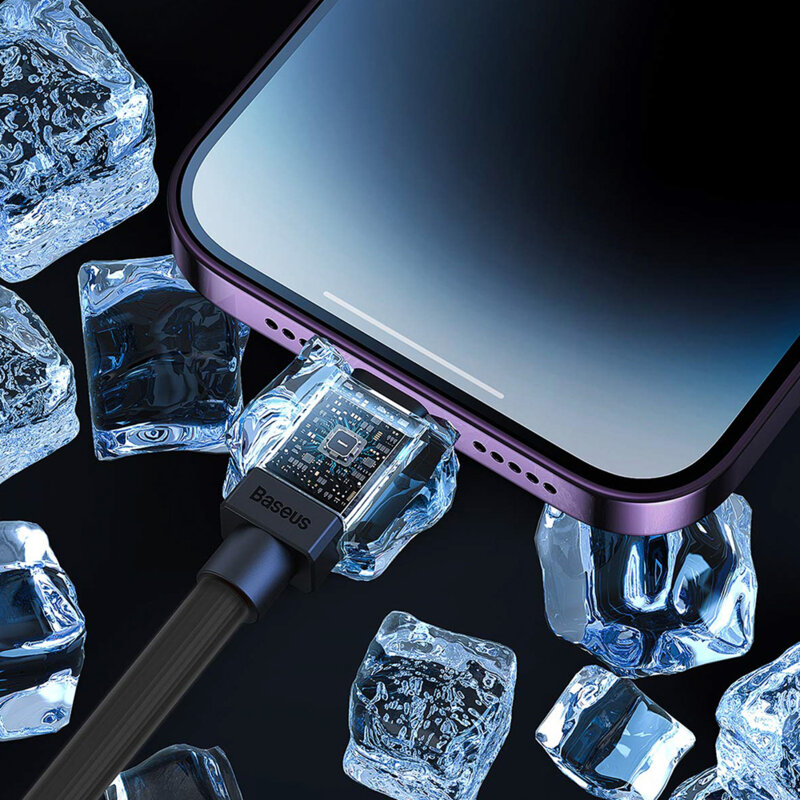 Cablu 20W Fast Charging USB-C la Lightning Baseus, 2m, CAKW000101