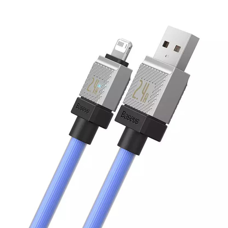 Cablu de date USB la Lightning Baseus, 2.4A, 2m, CAKW000503