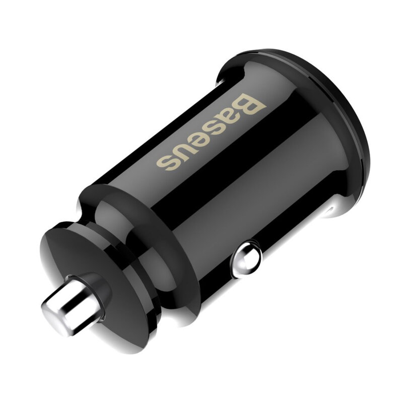 Incarcator auto USB Baseus, 5V, 3.1A, negru, CCALL-ML01
