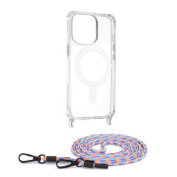 Husa iPhone 13 Pro Techsuit Acrylic MagSafe Crossbody, multicolor