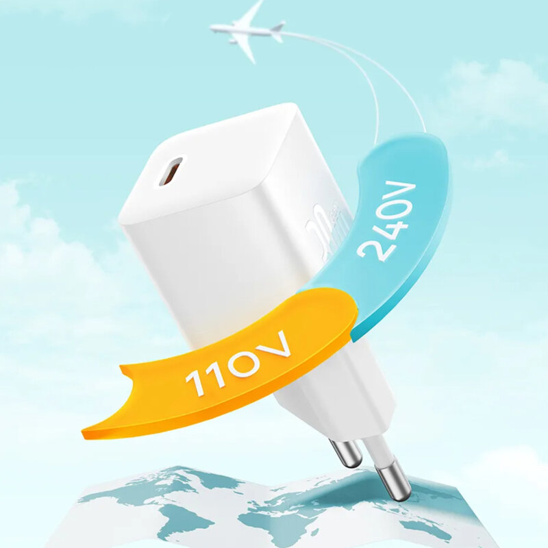 Incarcator GaN priza tip C Fast Charge Baseus, 30W, CCGN070401